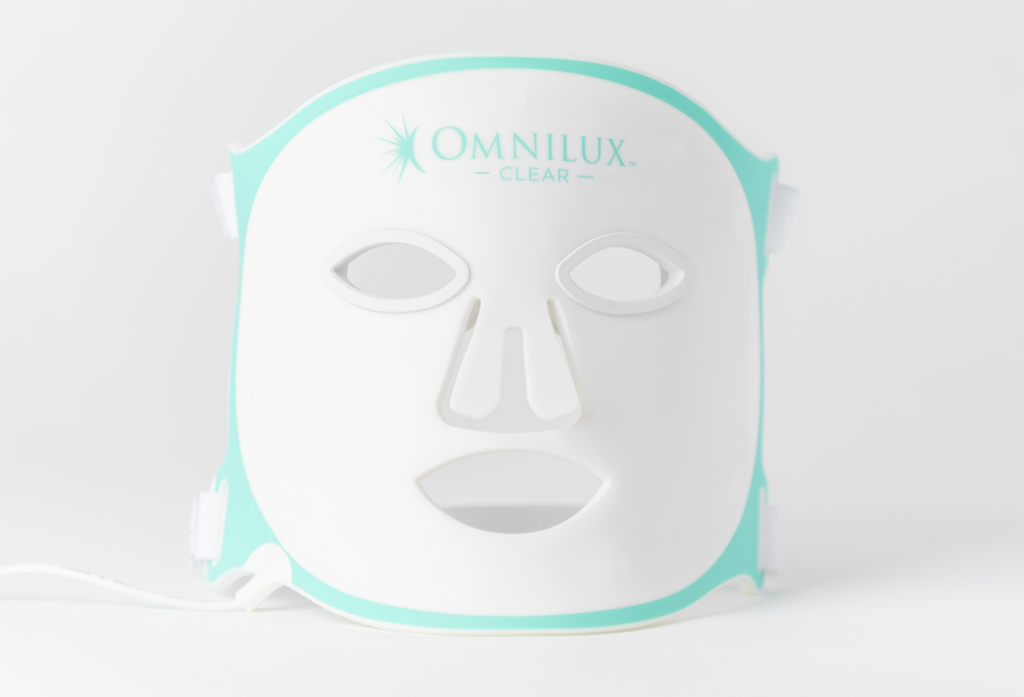 Omnilux Clear Blue+Red LED Light Therapy Mask