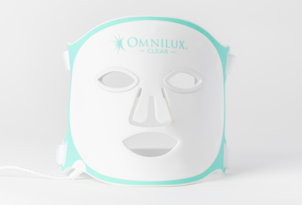 Omnilux Clear Blue+Red LED Light Therapy Mask