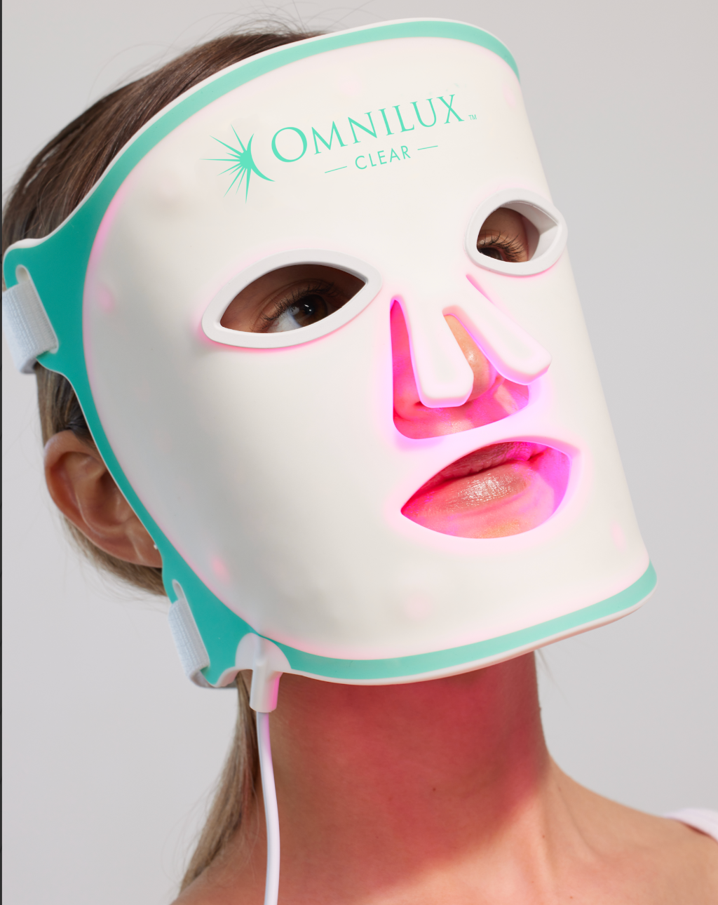 Omnilux Clear Blue+Red LED Light Therapy Mask
